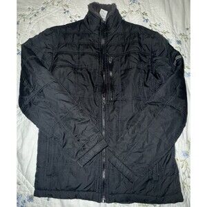Avalanche Black Insulated Fleece Lined Winter Jacket Size S